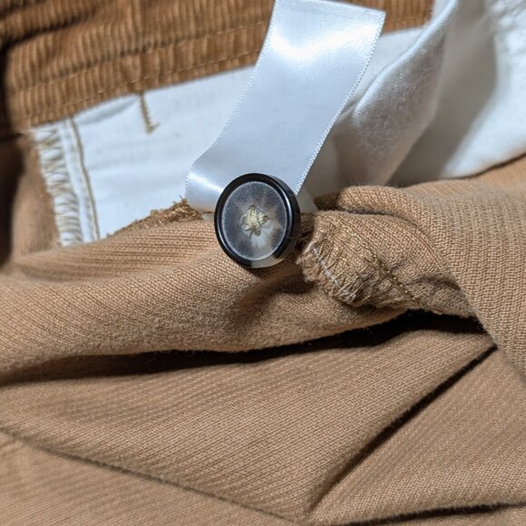 Everlane The Corduroy Wide Leg Pants Brown Sz 8 Womens Trousers Toasted Coconut - Picture 4 of 7